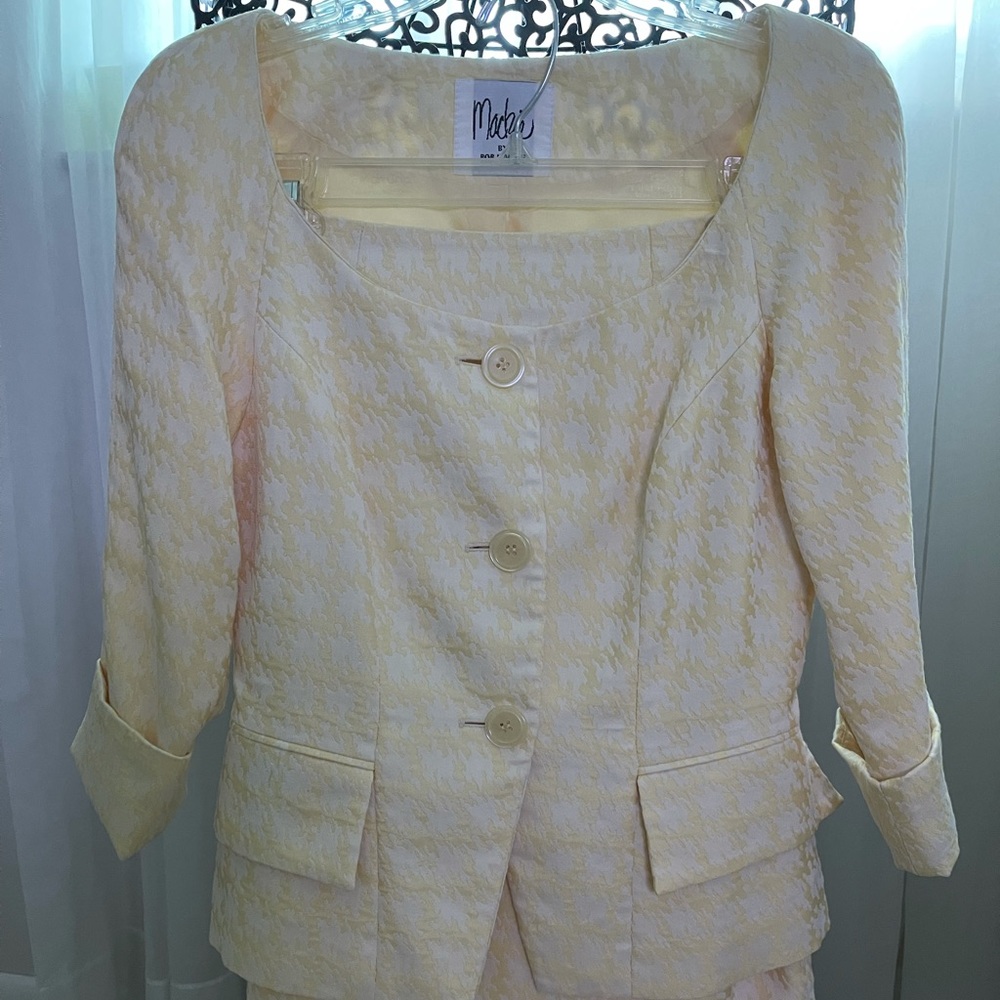 Mackie by Bob Mackie skirt suit-perfect!